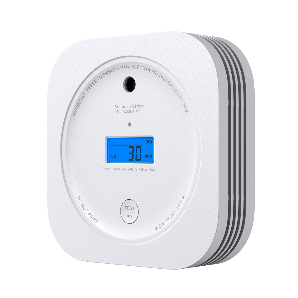 AEGISLINK Smoke and Carbon Monoxide Alarm, 10-Year Lifespan, SC200, 1-Pack