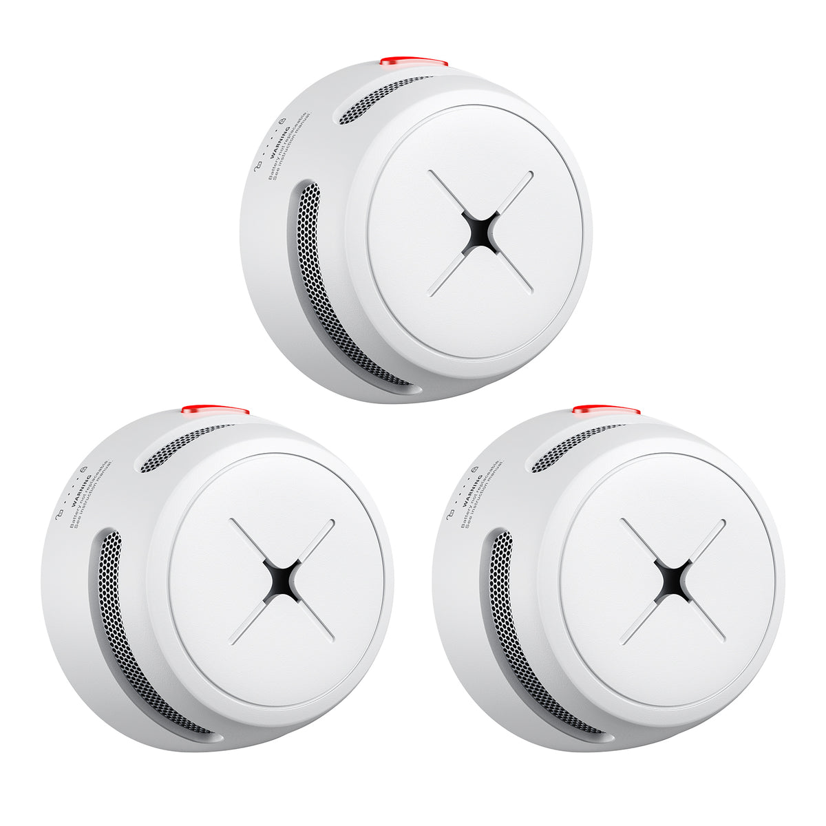 AEGISLINK Mini Détecteur de Fumée, Pile Scellée de 10 Ans, S500, Lot de 1