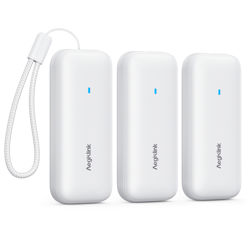 AEGISLINK Hygromètre Thermomètre Intérieur Wi-Fi, Compatible Alexa, ATHZ31